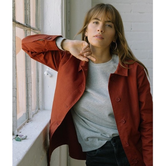 Tradlands Jackets & Blazers - TRADLANDS THE BEVERLY CHORE COAT SEPIA